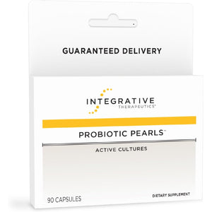 Integrative Therapeutics Probiotic Pearls - Daily Digestive Supplement for Gut Health Support* - Probiotic Capsules for Immune Health Support* - Soy-Free - 90 Count (90 Servings)