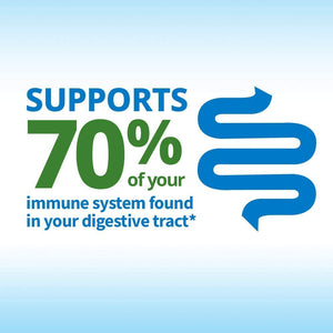 Trubiotics Probiotics for Digestive & Immune Health, Supports Regularity & Helps Relieve Abdominal Discomfort, Gas & Bloating, 2 Clinically Studied Probiotic Strains, plus Prebiotics, 60 Capsules