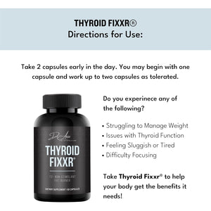 Thyroid Support by Dr. Amie | T2 Thyroid Supplement | 30 Day Supply, 60 Capsules
