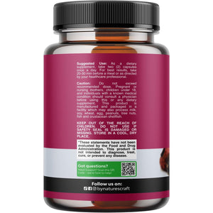Maca Root Capsules for Women - Potent Herbal Supplement with Female Enhancing Blend of Red Yellow & Black Maca Root - Non-Gmo Certified Vegan and Gluten-Free with No Artificial Colors - 60 Count