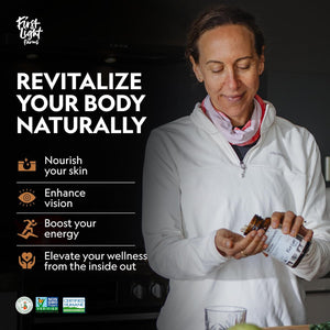 First Light Farms Grass-Fed Beef Liver Capsules | Nutrient-Dense Whole Food Nutrition, Freeze-Dried, Grassfed & Certified Humane | 180 Capsules for Energy, Immunity, and Overall Wellness