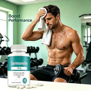 Sermorelin Research Peptide, 10MG, 98% Purity - 60 Ct