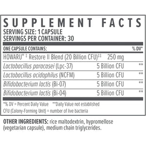 Biote Nutraceuticals - Multi-Strain PROBIOTIC 20B - Gut + Digestive (30 Capsules)
