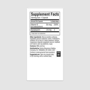Prevagen Extra Stregnth - 120 Capsules (4 Month Supply) | Formulated for Your Brain | 20Mg of Apoaequorin plus Vitamin D3 with 7-Day Pill Minder