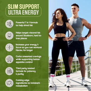 Crave Less Ultra - Supports GLP-1 Pathway Function - Weight Loss Pills/Appetite Suppressnt + Fat Burner for Women & Men | Increase Energy - 3Rd Party Tested Formula - 60 Capsules for Adults