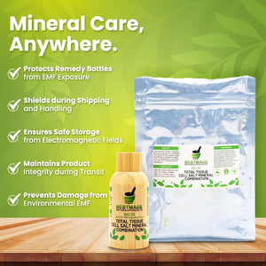 Bestmade Total Tissue Cell Salt Mineral Combination, BIO28 Lactose-Free - Helps Body Absorb Nutrients, Increases Energy Levels, Improves Sleep Patterns, and Restores Vitality, Vegan, 350 Pellets