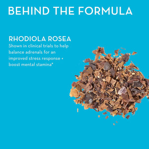 HUM Big Chill Rhodiola Rosea Supplement, Adaptogenic Herbal Calm Supplement, Support for Focus, Calming and Adrenal Health Balance with 500Mg Rhodiola Rosea Extract, Gluten Free, 30 Vegan Capsules