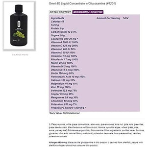 Omni IV with Glucosamine and Co-Q10, 32 Oz
