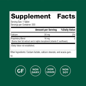 Standard Process Antronex Liver Health Dietary Supplement - Gluten-Free, Non-Dairy, Non-Soy & Non-Grain Immune Care - 330 Tablets