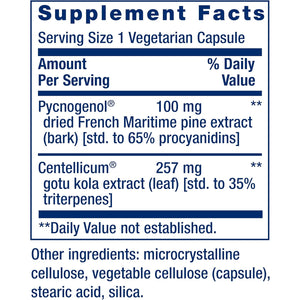 Life Extension Arterial Protect - Blood Pressure Supplement for Heart Health - with Gotu Kola and Pycnogenol Dried French Maritime Pine Bark Extracts - Gluten-Free, Non-Gmo, Vegetarian - 30 Capsules
