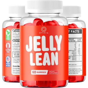 Jelly Lean Gummies - Official Jelly Lean Gummys Advanced Premium Formula Maximum Strength, All Natural Daily Jellylean Vitamins Support for Overall Health & Wellness, 60 Gummies for 1 Month