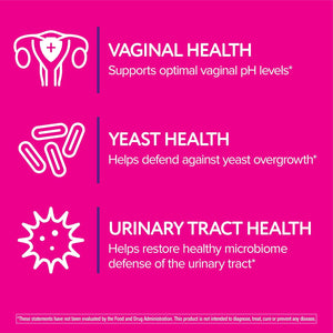 Florajen Women’S Probiotic with Cranberry - Prebiotic + Probiotic for Vaginal, Digestive, & Immune Support - Women’S Gut & Urinary Health Support - Vegan, Gluten-Free Daily Wellness - 30 Capsules
