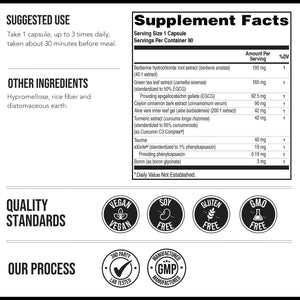 Glp-Activate | Hunger & Metabolism Support - Formulated to Help Support GLP-1 Pathways - Expert Formulated Supplement - 1 Capsule for Balanced Appetite & Metabolic Wellness Daily (90 Servings)