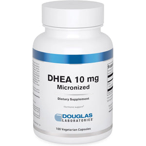 Douglas Laboratories DHEA 10 Mg Capsules - Micronized - Supports Hormone Balance, Immunity, Brain, Bone Health & Metabolism* - Non-Gmo - 100 Vegetarian Capsules