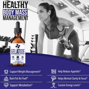 Gelatide Drops, Maximum Potency Supplement, Gela Tide Liquid Extract Advanced Premium Formula, All Natural for Men and Women 60 ML (2)