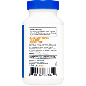 Nutricost L-Serine 500Mg, 120 Capsules, 120 Servings - Vegetarian Capsules, Non-Gmo, Gluten Free