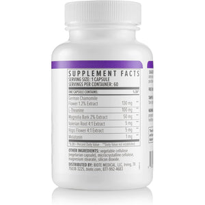 Biote Nutraceuticals - Best Night'S Sleep - Restfulness + Awake Refreshed (60 Capsules)