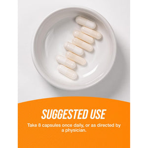 Bulksupplements.Com L-Citrulline Capsules - Citrulline Supplement, L-Citrulline 3000Mg Capsules - Citrulline Pills, Gluten Free - 8 Capsules per Serving, 240 Capsules (Pack of 1)