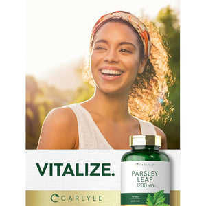 Carlyle Parsley Leaf Capsules | 300 Count | Non-Gmo, Gluten Free Supplement