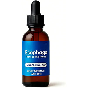 Nano Powered Esophageal Drops - Eases Digestive Discomfort & Promotes a Healthy Throat and Stomach Environment - 2 Fl Oz