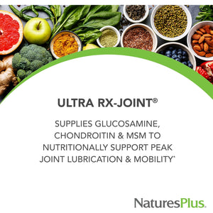 Naturesplus Ultra Rx-Joint - 180 Tablets - Supports Healthy Joint Function - with Glucosamine, Chondroitin & MSM - Gluten Free - 60 Servings