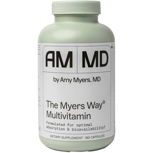 Amy Myers MD the Myers Way Multivitamin - Supports Healthy Immune, Thyroid & Adrenal Function - Gluten-Free, Non-Dairy & Iron Free Healthcare Supplement