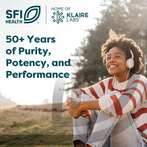 Klaire Labs SFI Health Ther-Biotic Synbiotic - Prebiotics and Probiotics for Women & Men - 50 Billion CFU Probiotic Capsules with Sunfiber - Digestive Health and Immune Support (30 Ct)
