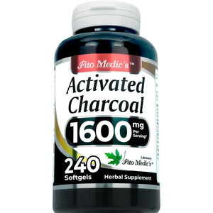 FITO MEDIC'S Lab | Activated Charcoal | 240 Caps | Activated Charcoal Pills