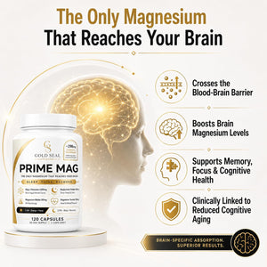 Gold Seal Prime Magnesium 120 Capsules