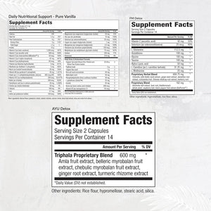 Equilife Dr. Cabral Detox, 7 Day Cleanse System, Plant Based Protein, Vitamins & Minerals, Supports Liver Detox, Promotes Healthy Weight Management & Full Body Balance, Vegan, Gluten Free, Vanilla