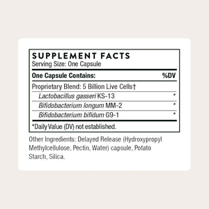 THORNE - Floramend Prime Probiotic - Shelf Stable Probiotic Blend - Gut Health Supplement to Aid Weight Management & Support Digestive Health* - 30 Servings