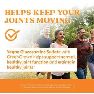 Doctor'S Best Vegan Glucosamine Supplement for Men & Women - Glucosamine 1500Mg per 2 Capsules, Joint Health Support for Adults, Gluten Free, Non GMO, Vegetarian/Vegan - 180 Veg Caps