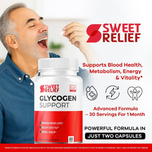 Sweet Relief Capsules - Official Sweetrelief Advanced Premium Pills Supplement Support - Maximum Strength, All Natural Formula for Overall Health & Wellness Reviews, 60 Capsules for 1 Month