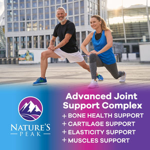 Glucosamine Chondroitin, MSM & Turmeric - Extra Strength Joint Support Supplement with 1500Mg Glucosamine Sulfate per Serving - for Cartilage, Joint Health & Flexibility - Bottled USA - 60 Capsules