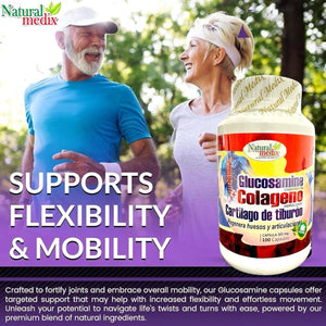GLUCOSAMINE CHONDROITIN + HYDROLYZED Collagen + Cartilage Complex - Premium Joint Support 100% Peruvian Supplement