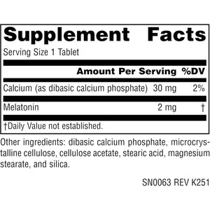 Source Naturals Melatonin, Helps Promote Sleep* - 2 Mg - 120 Time Release Tablets