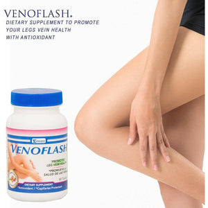 Regular, Dietary Supplement for Leg Vein Health & Circulation Support, 80 Count (Pack of 1)