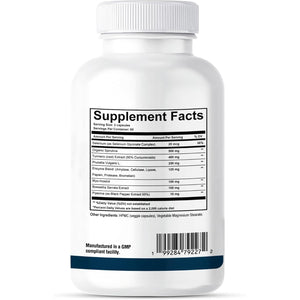 Dr. Westin Childs Thyroid Nodule Support Supplement for Gland Size, Health & Control in Women & Men: Boswellia, Turmeric, Myo-Inositol, Selenium, Prunella Vulgaris 120 Ct