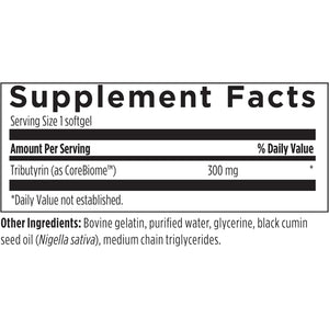 Designs for Health Tri-Butyrin Supreme - 3-In-1 Butyric Acid (Butyrate) Postbiotics for Gut Health & Gut Permeability Support - Tributyrin Supplement with Odor-Minimizing Innovation (60 Softgels)