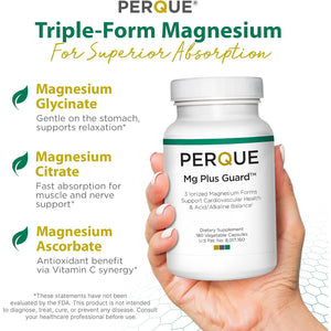 PERQUE Mg plus Guard 180 Vegetable Capsules