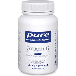 Pure Encapsulations Collagen JS - Skin & Joint Health* - 1,000 Mg Hydrolyzed Biocell Collagen - Gluten Free & Non-Gmo - 120 Capsules