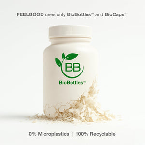 Feelgood Superfoods 1000Mg Immune Support Capsules Made with 25 Organic Fruits and Vegetables, Strong Immunity Boosters with Vitamins A, C, D3, and Zinc, 60 Count