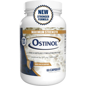 ZYCAL Ostinol Maximum Strength 500 Mg - Bone & Joint Supplement for Intense Bone Loss and Joint Dysfunction - 60 Capsules