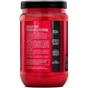BSN Amino X Muscle Recovery & Endurance Powder, Bcaas, 10 Grams of Amino Acids, Keto Friendly, Caffeine-Free, Support Endurance, Zero Sugar, Fruit Punch, 30 Servings, 15.34 Ounce (Packaging May Vary)