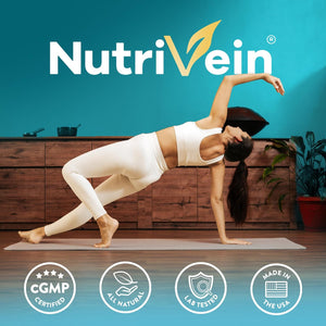 Nutrivein Organic Sea Moss 1600Mg plus Bladderwrack & Burdock - 120 Caps for Adults - Prebiotic Super-Food - Immune System & Digestive Health - Thyroid, Skin, Keto Detox, Gut, Joint Support