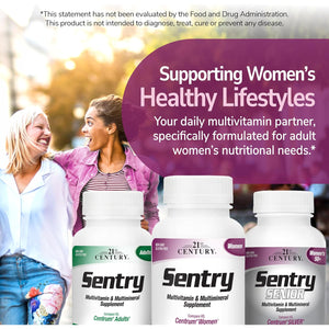 21St Century Sentry Women Multivitamin Tablets, 120 Count