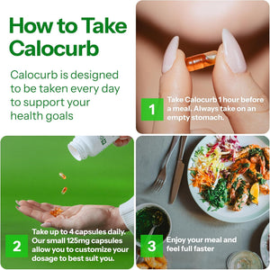 Calorie Control Supplement 6X Natural GLP-1 Support, Official & Patented Amarasate Formula, Plant Based Dietary GLP1 Supplement, Manages Appetite, Hunger & Cravings, 1 Month Average Supply, 90 Count