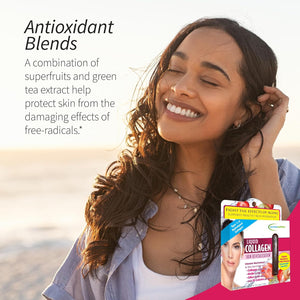 Applied Nutrition Liquid Collagen Skin Revitalization - 10 Liquid Tubes, Pack of 2 - Collagen, Biotin & Silica - Tropical Strawberry & Kiwi Flavor - 20 Servings