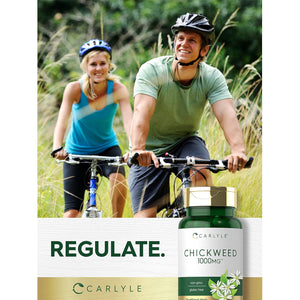 Carlyle Chickweed Supplement | 120 Capsules | Non-Gmo & Gluten Free