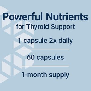 Life Extension Thyroid Support Complex - Thyroid Health Support Supplement with Vitamins A, B, Iodine, Magnesium, L-Tyrosine, Ashwagandha & Ginseng for Energy – Non-Gmo, Gluten-Free - 60 Capsules